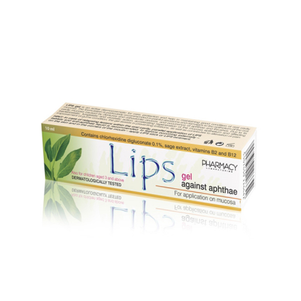 Gel contra aftelor Lips Pharmacy Laboratories – 10 ml DFS Cosmetice & Uleiuri Cosmetice